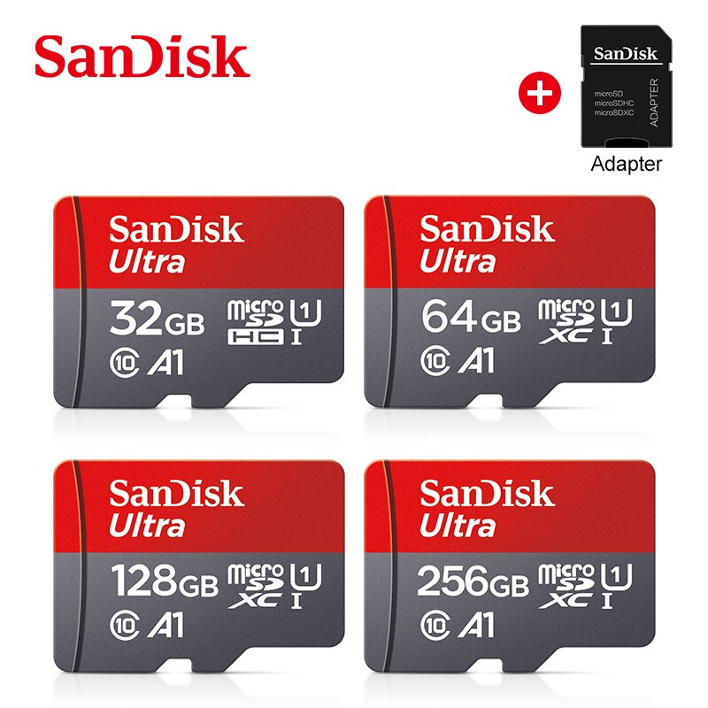 USB ÷ ޸ ī, SD Ϳ  ũ SD ī, 512GB, 256GB, 128GB, 64GB, A1, C10, TF ī, 32GB, 100 mb/s